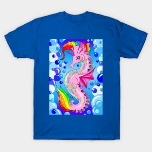 Rainbow seahorse T-Shirt